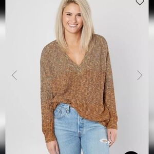 Buckle brand Daytrip Sweater Top Dolman M Multi-Colored